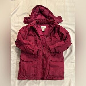 Vintage Eddie Bauer Goose Down Puffer Jacket with Hood - S